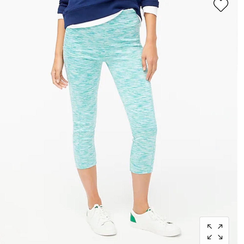 NWT J. Crew Factory Cropped legging with side pocket